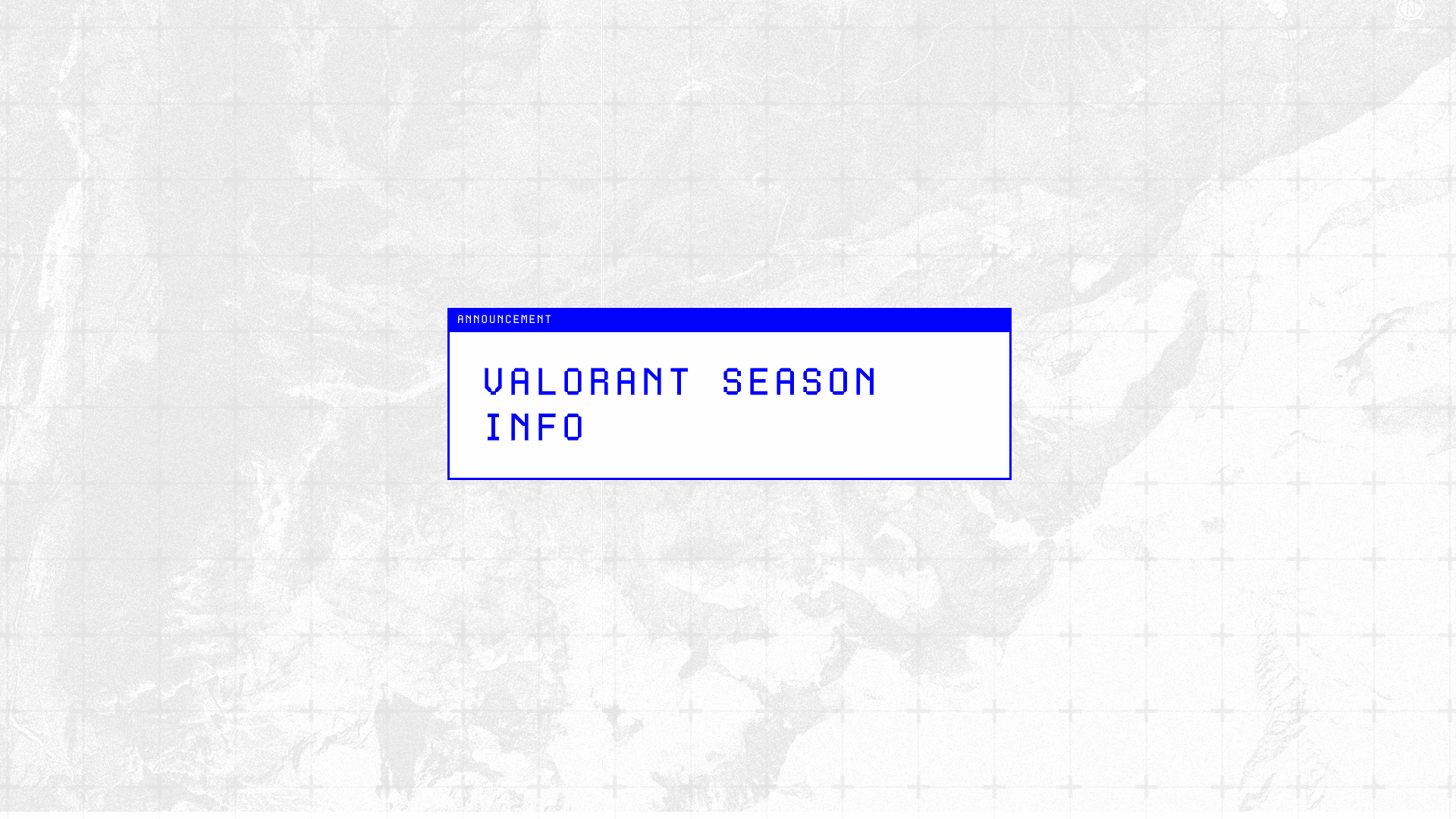 VALORANT Season Info