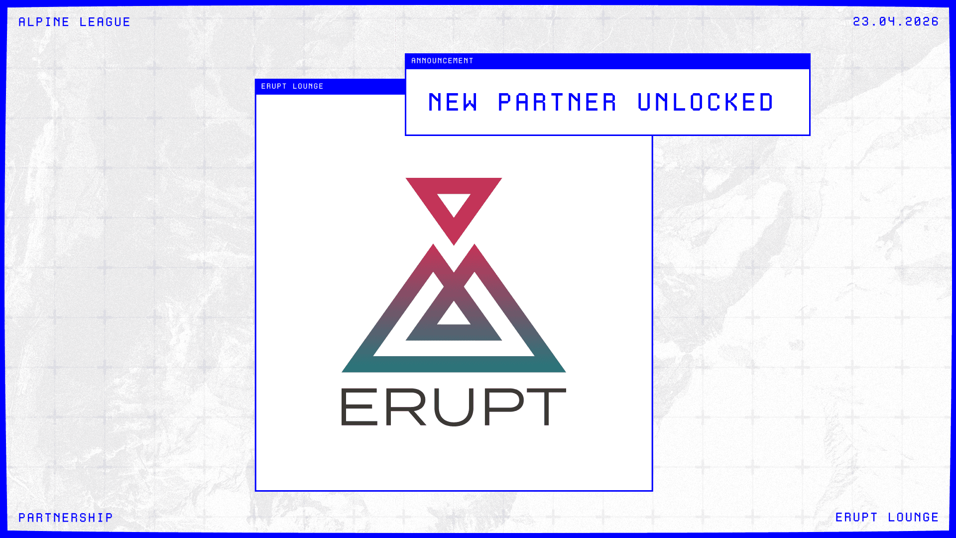 ERUPT Announcement